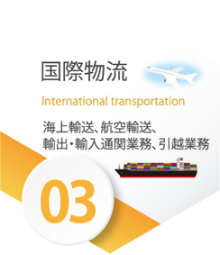 国際物流 International transportation